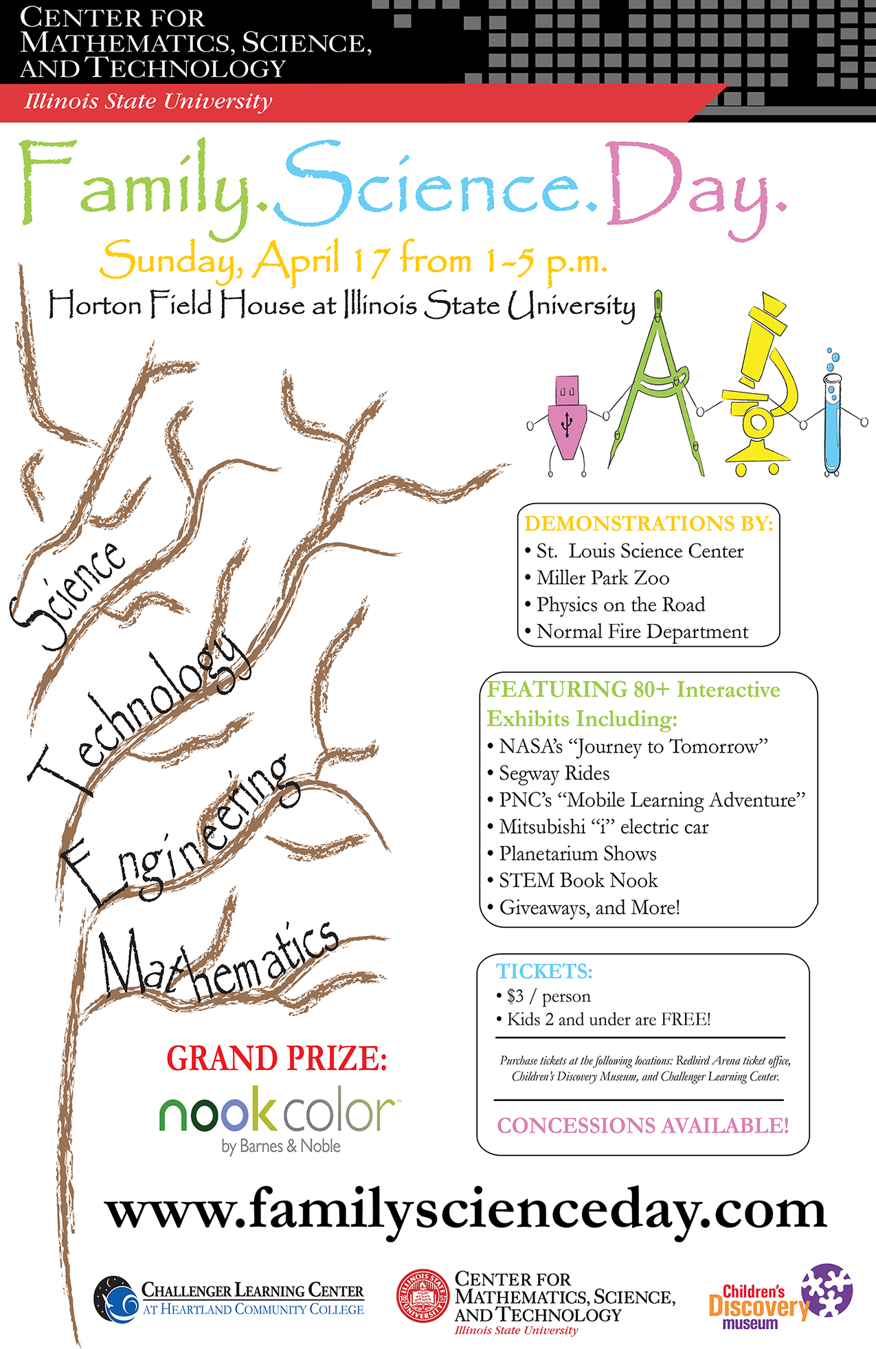 Family Science Day 2011 Poster