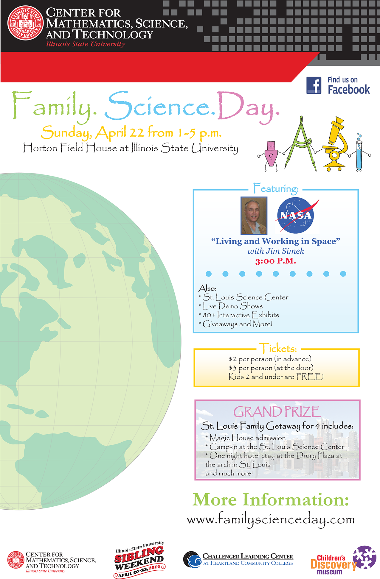 Family Science Day 2012 Poster